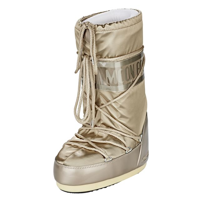 Glance Moon Boots | Gold