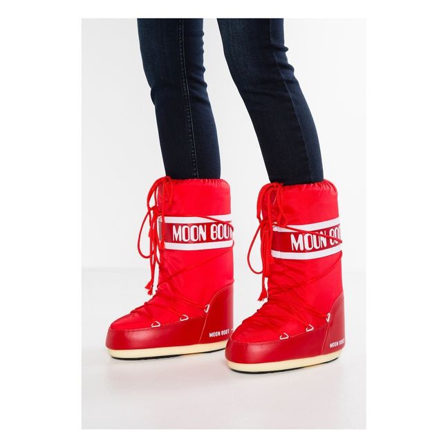 Moon Boot Nylon | Rojo