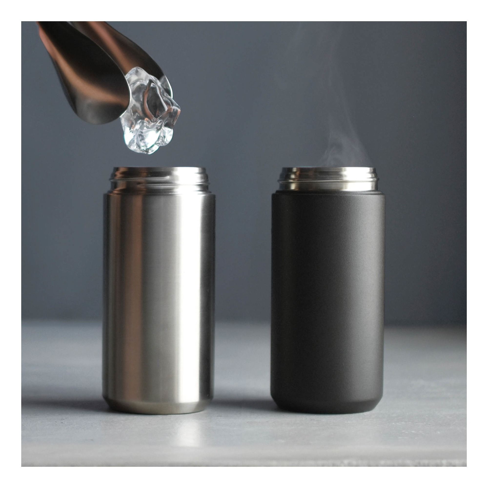 Travel Thermos Flask White Kinto Design Adult