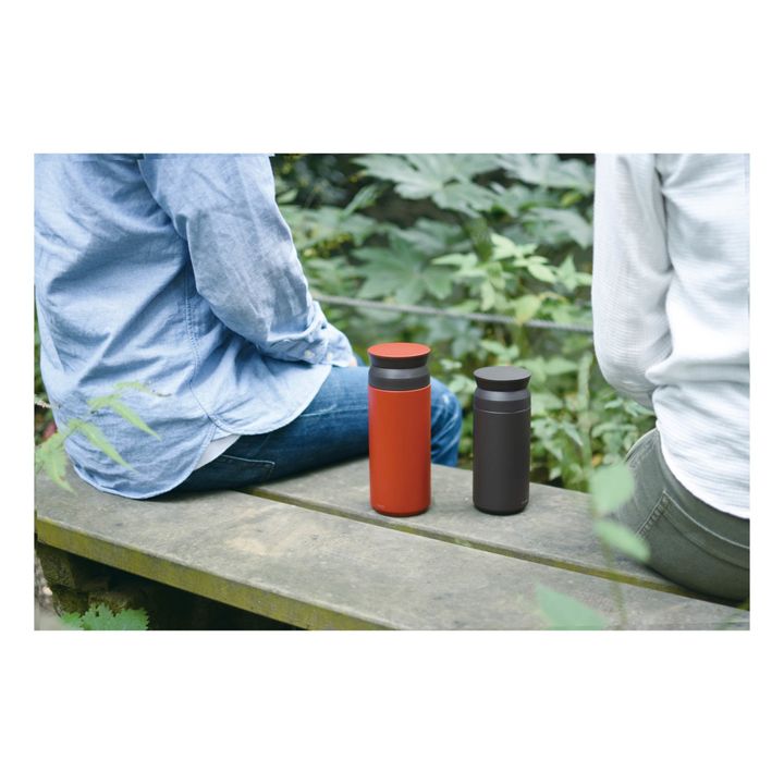Travel Thermos Flask | Black- Product image n°1
