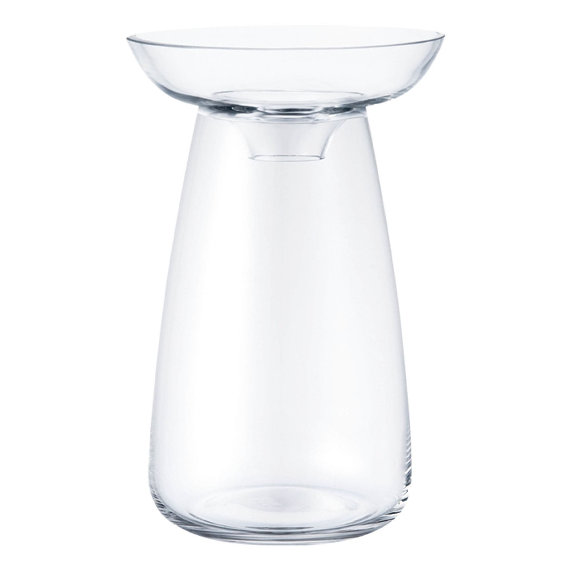 Kinto - Vase en verre Aquaculture - Transparent