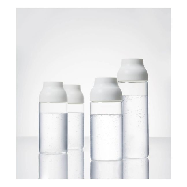 Carafe en verre Capsule - 1 L | Blanc