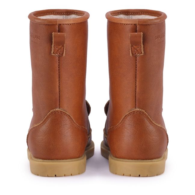 Stiefel gefüttert Bär Wadudu | Braun