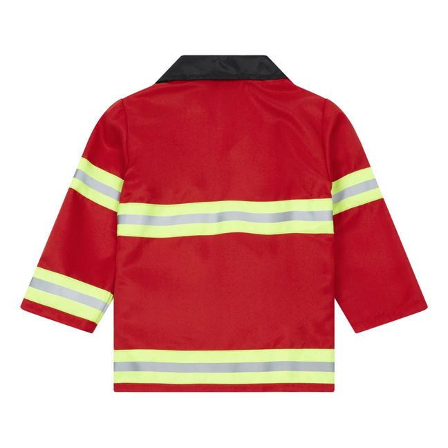 Costume pompiere Rosso
