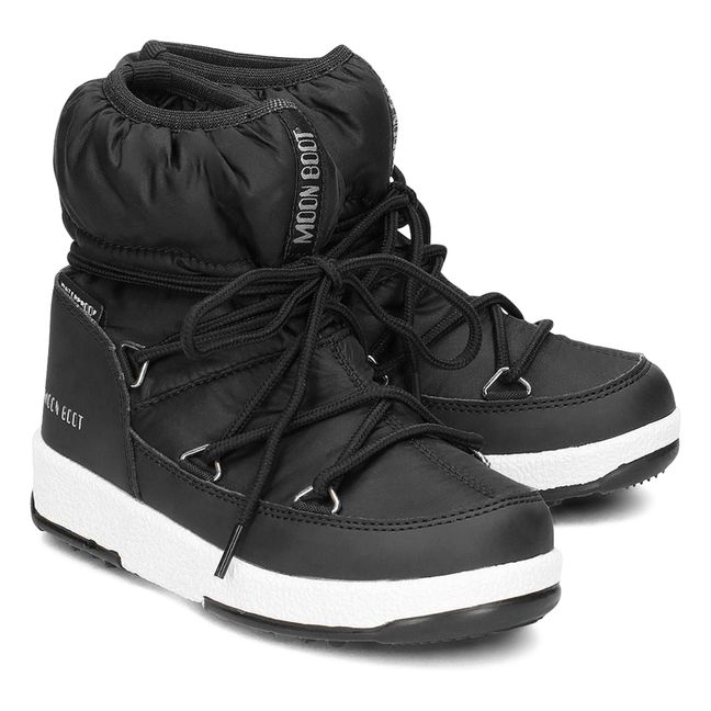 Moon Boot Jr Girl Low Nylon Waterproof | Noir
