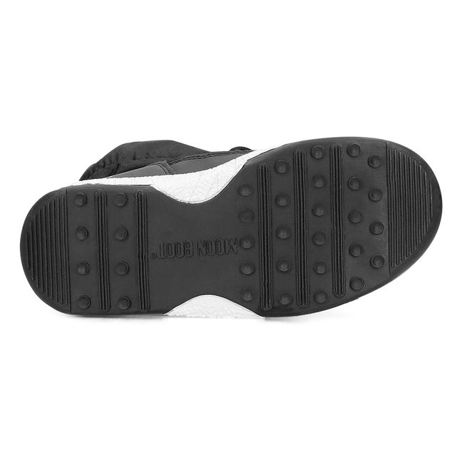 Moon Boot Jr Girl Low Nylon impermeabile | Nero