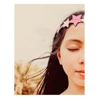 Milk x Soda Stirnband Sterne Metallic-listing