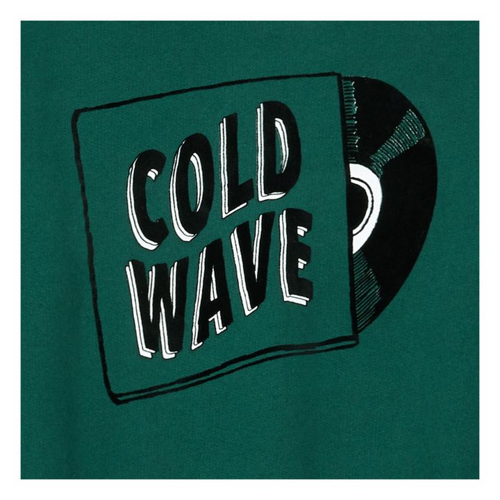 Sweatshirt Cold Wave | Chromgrün- Produktbild Nr. 3