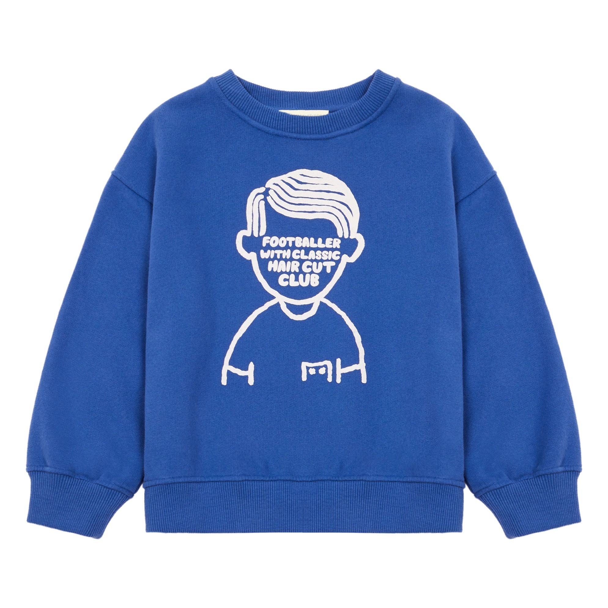 Hundred Pieces - Sweat Footballer - Garçon - Bleu électrique