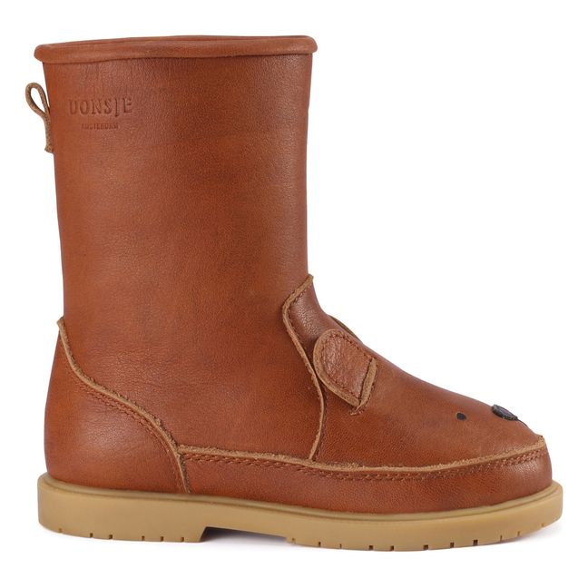 Stiefel gefüttert Bär Wadudu | Braun