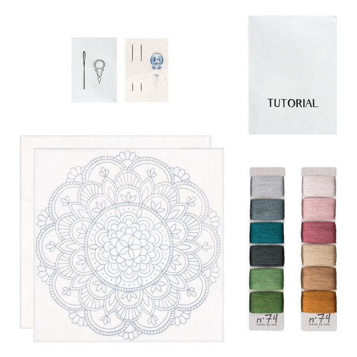 Calm DIY Mandala Embroidery Kit- Product image n°0