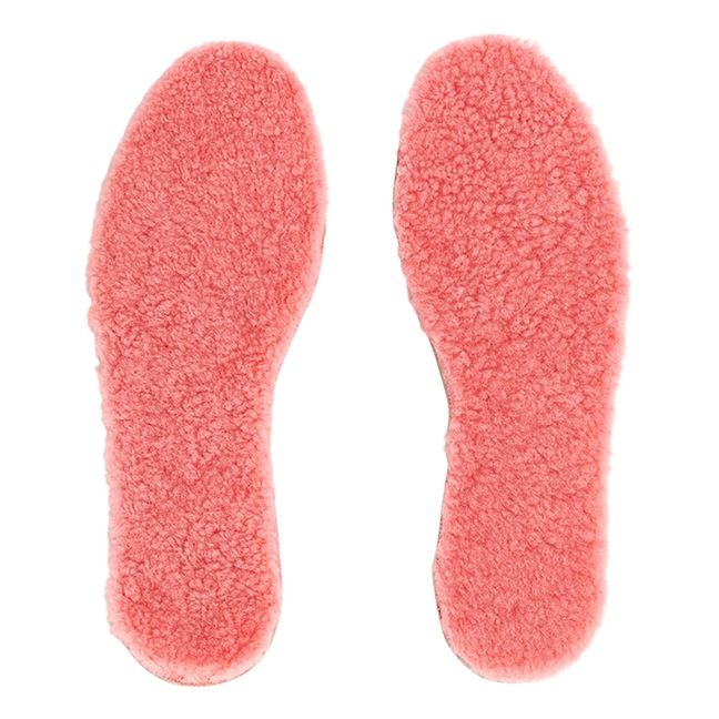 Suole Bambino Shearling Merino e Sughero | Rosa