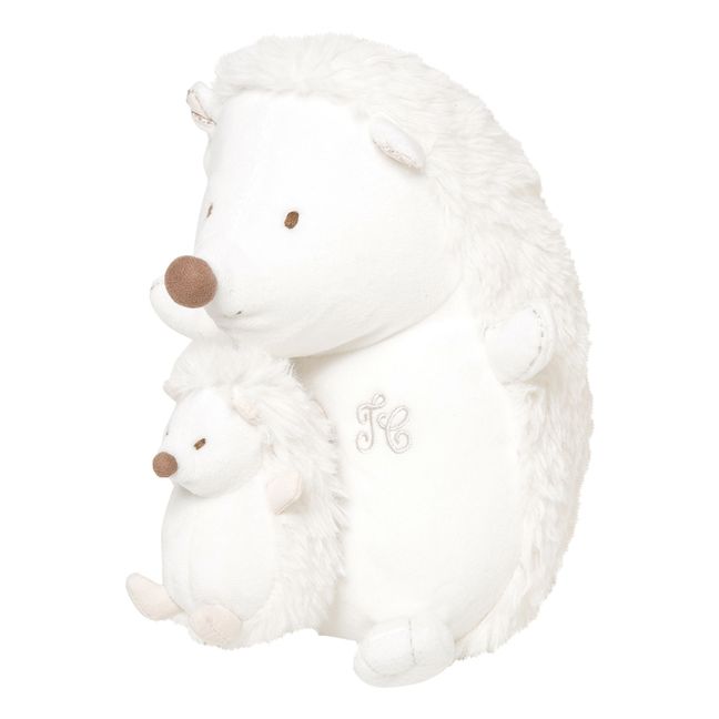 Peluche musicale Léon il riccio | Ecru