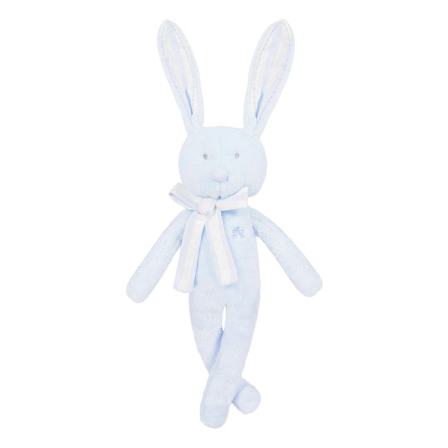 Doudou Augustin le lapin tout doux | Bleu ciel