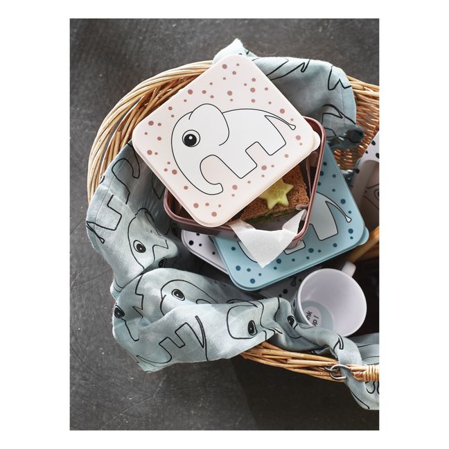 Cajitas de merienda - Set de 3 | Gris