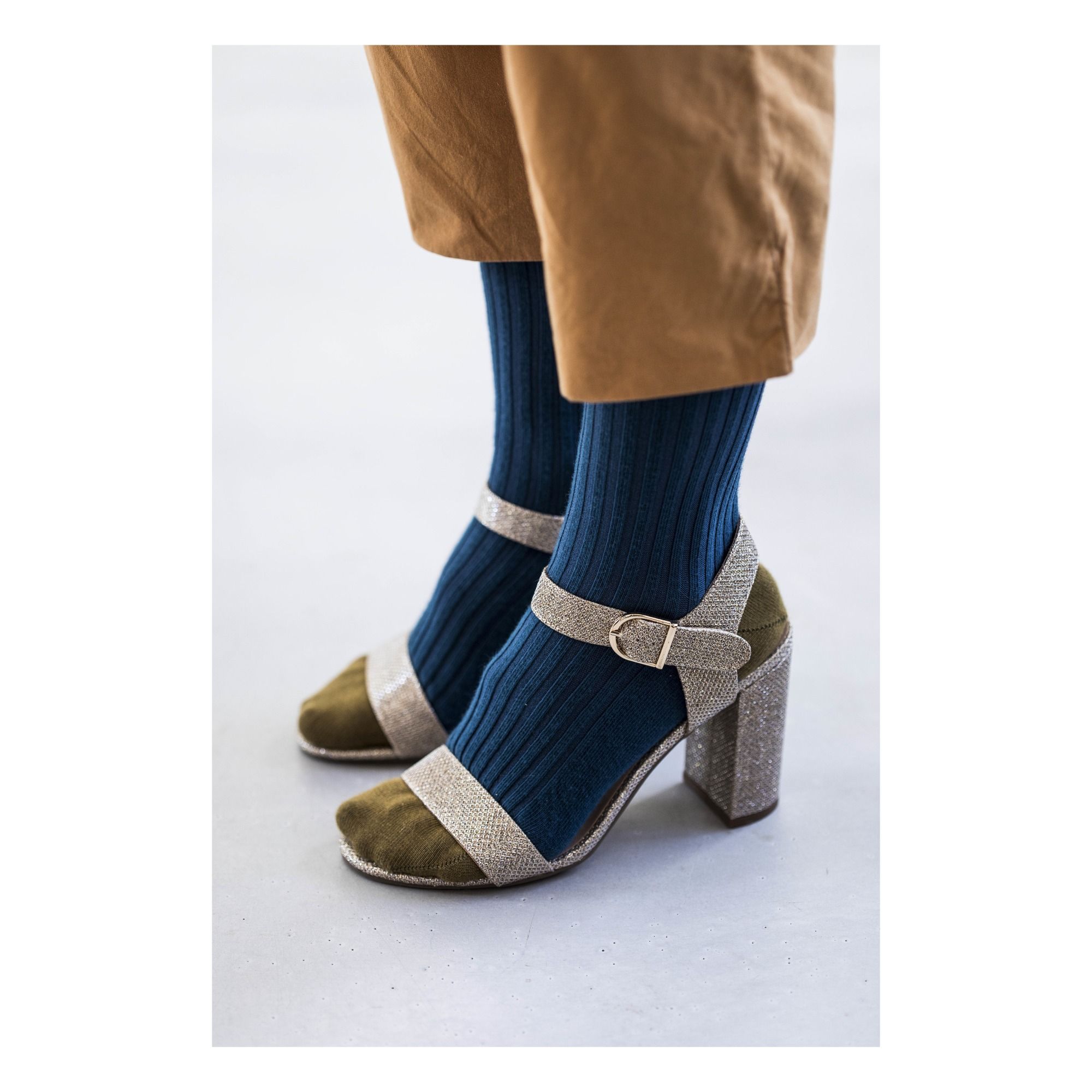 Yvette Socks Blue- Product image n°2