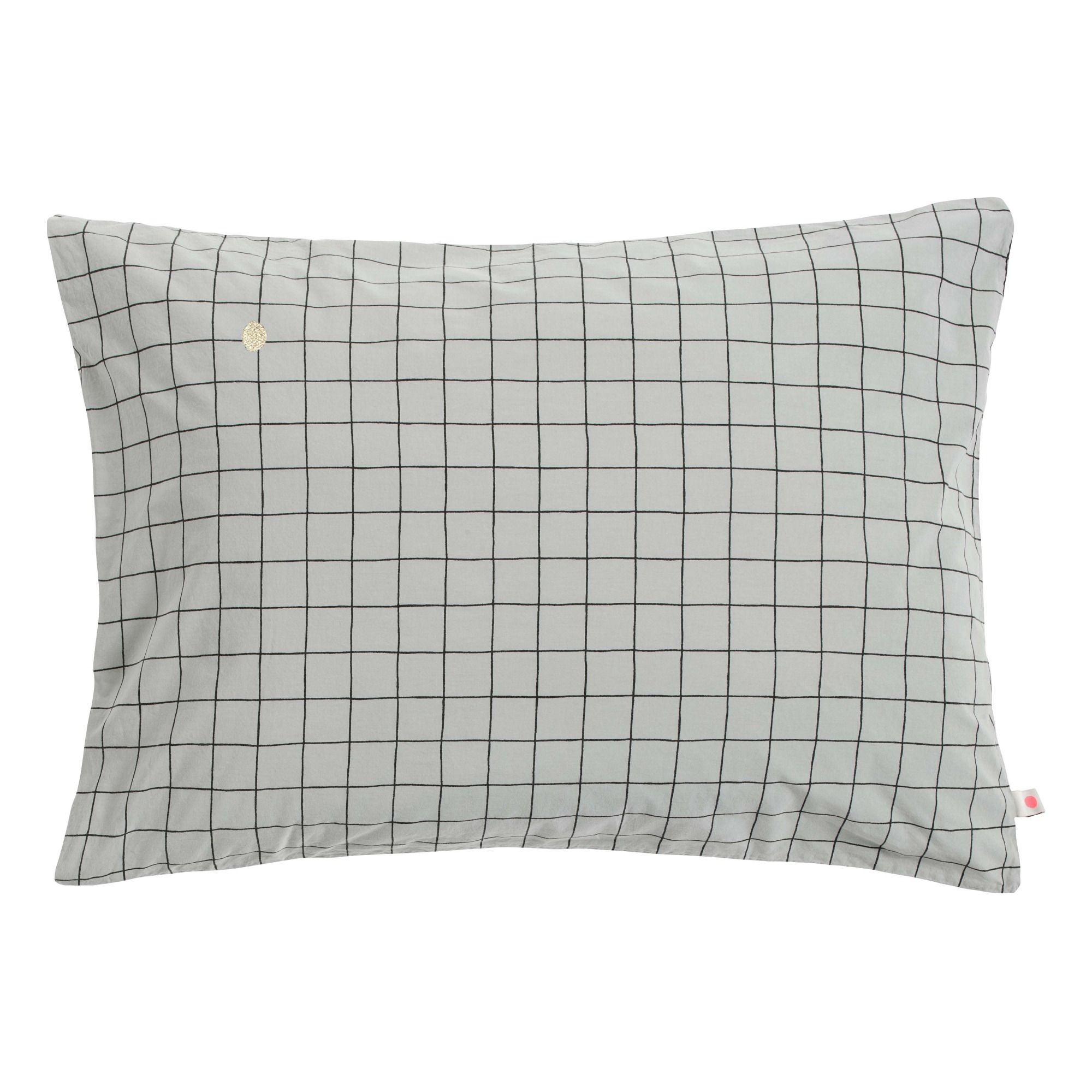 Oscar Pillowcase Light grey La cerise Oscar Pillowcase Slate grey La cerise