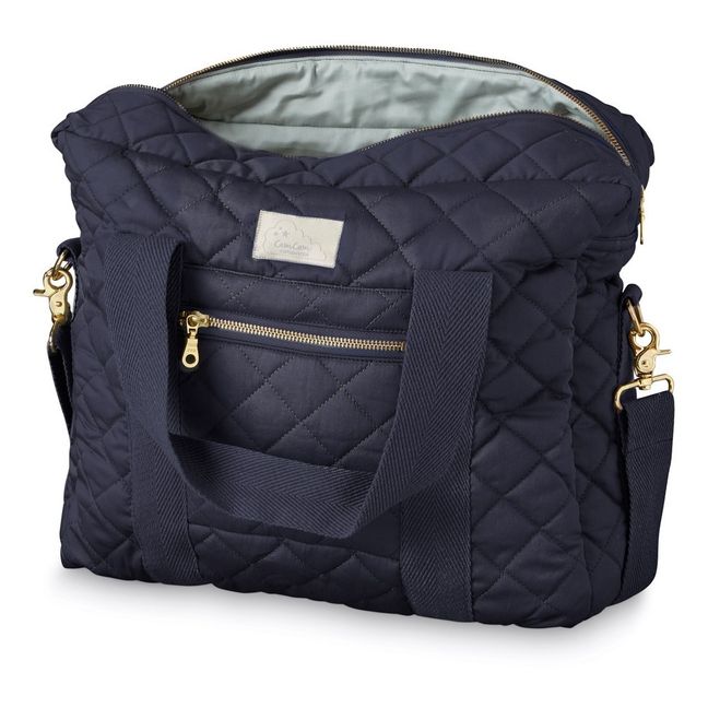 Borsa in cotone bio | Blu marino