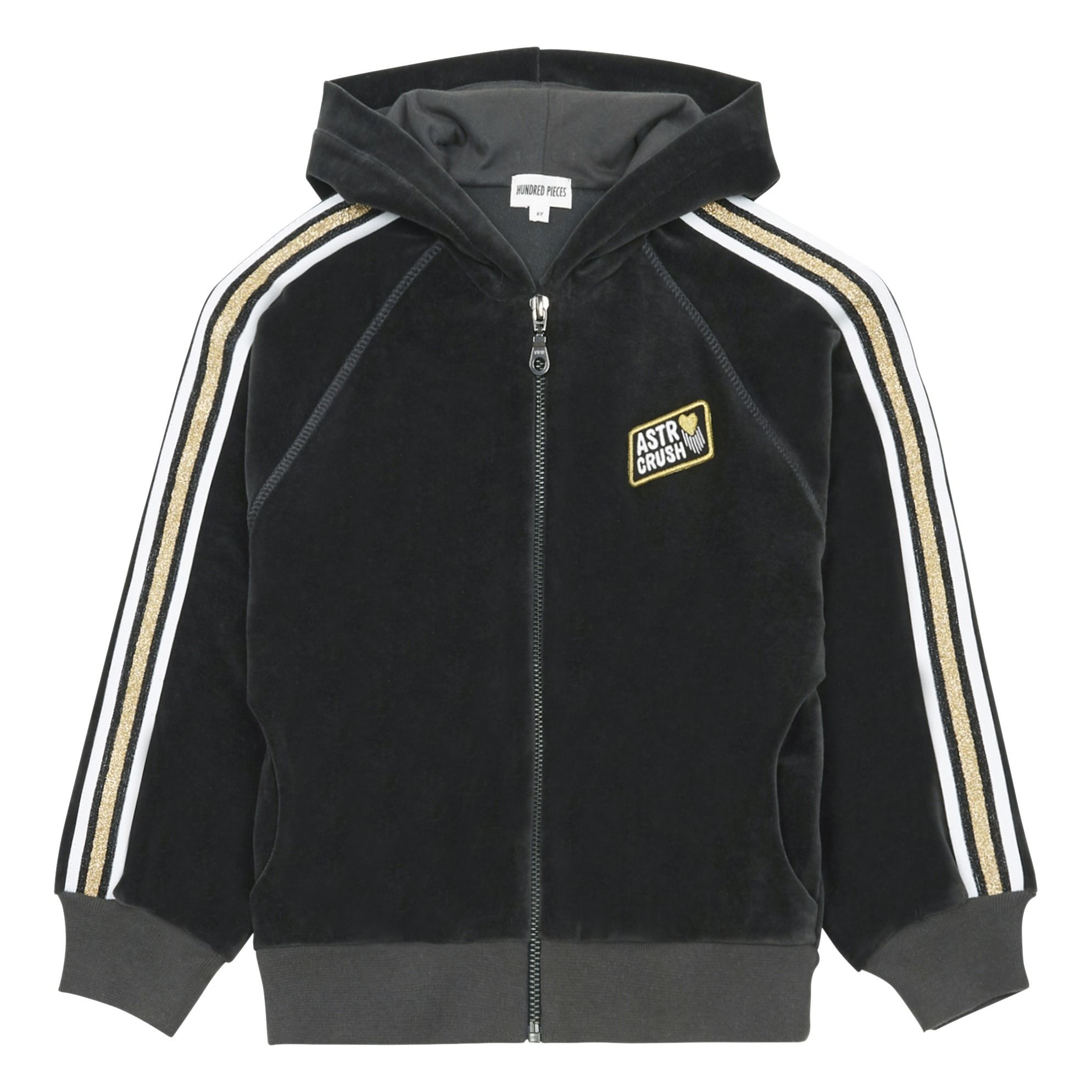 Sweat Zippé Velours