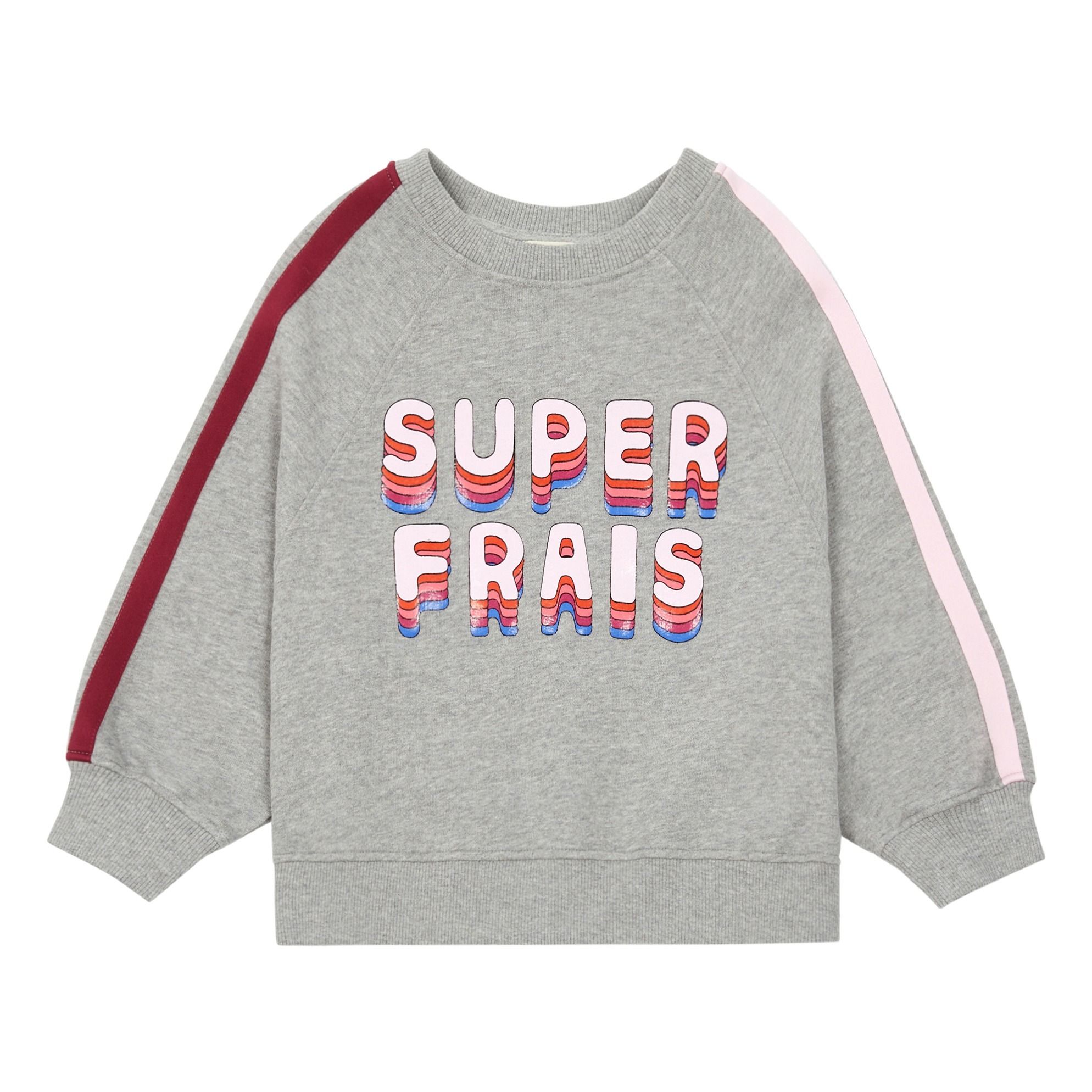 Hundred Pieces - Sweat Super Frais - Fille - Gris chiné