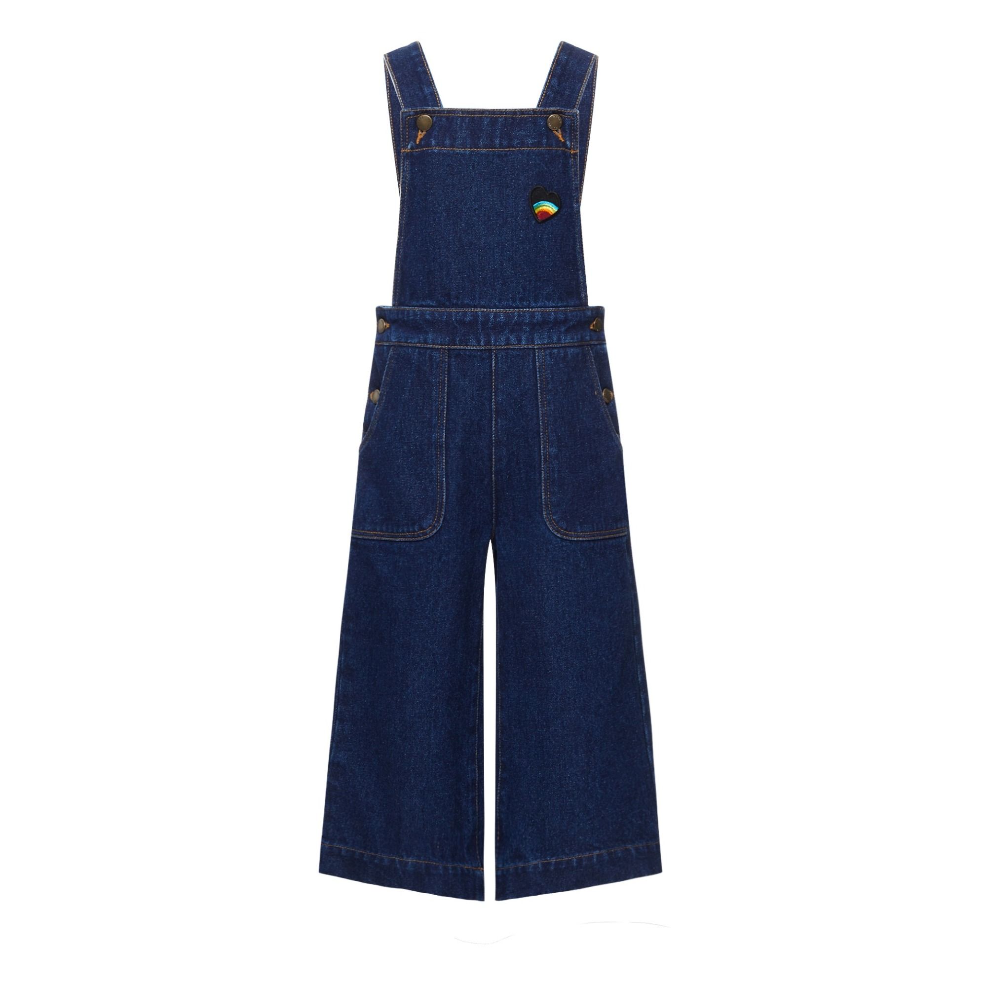 Hundred Pieces - Salopette Jean - Fille - Denim