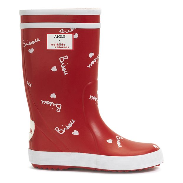 Bottes Lolly Aigle x Mathilde Cabanas Rouge