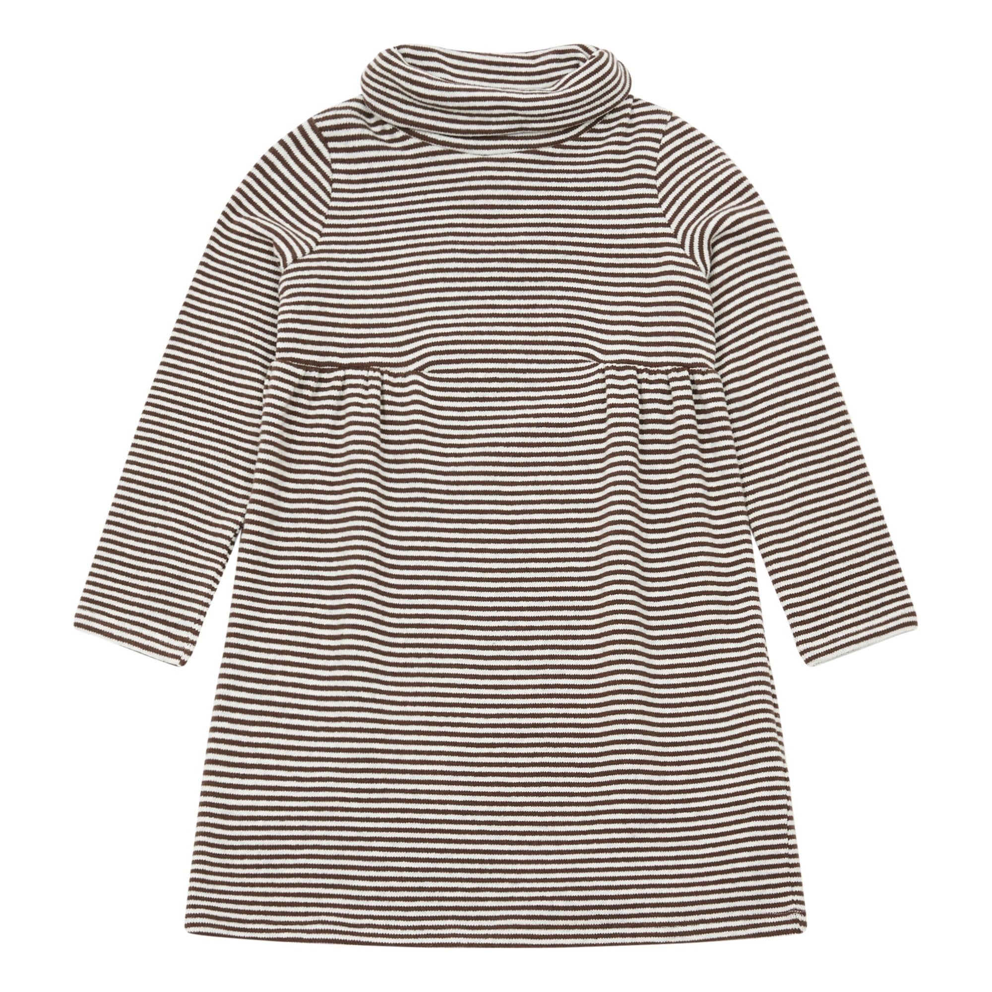 Douuod - Robe Col Roulé Zafferano Extra Doux - Fille - Beige