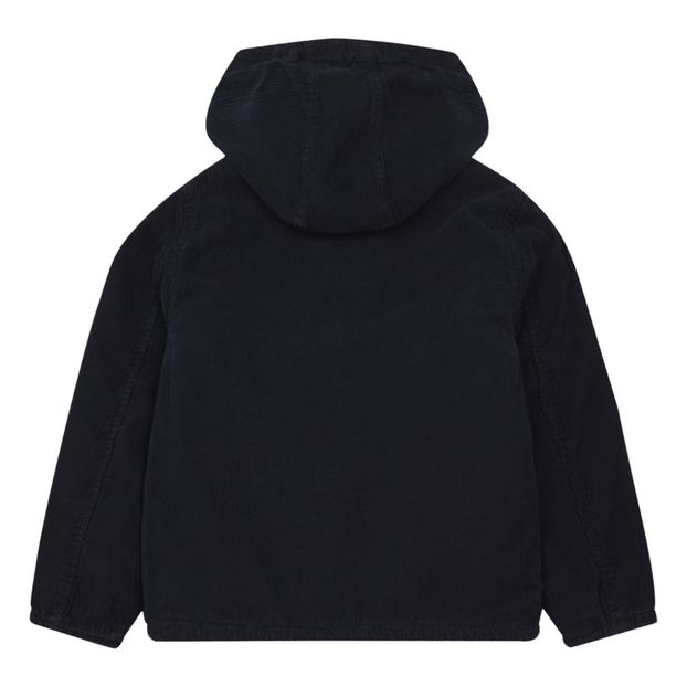 Donnie Velvet Sherpa Jacket Midnight blue Hartford Fashion Teen