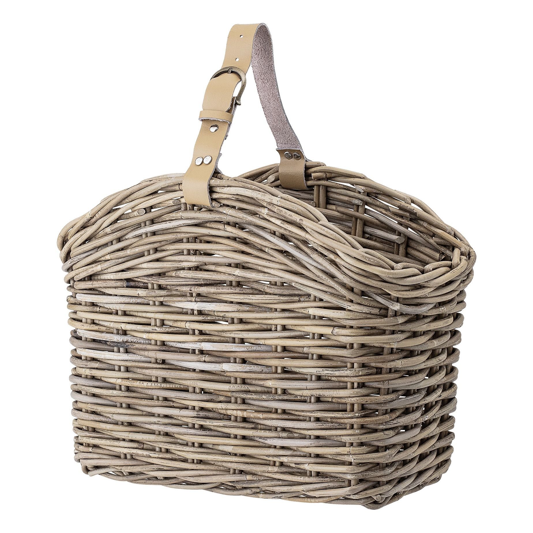Rattan Basket Natural Bloomingville Design Adult