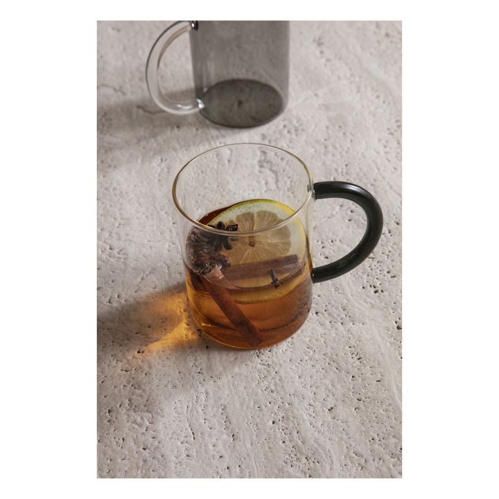 Tasses en verre Still - Set de 2 | Gris- Image produit n°1