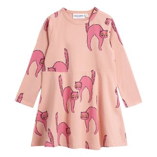 Mini Rodini Kleid Cat Bio-Baumwolle-listing