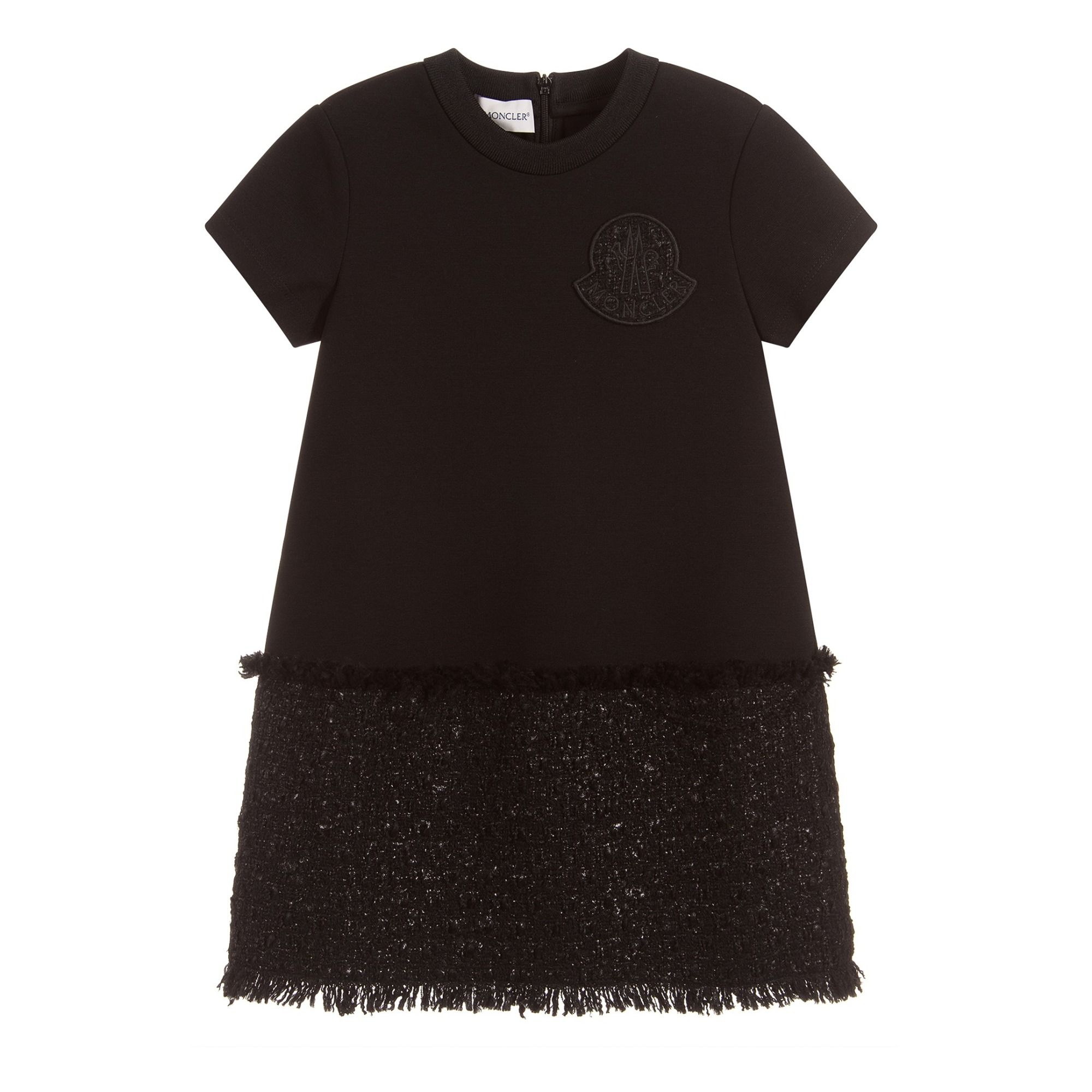 Moncler - Robe Abito - Fille - Noir