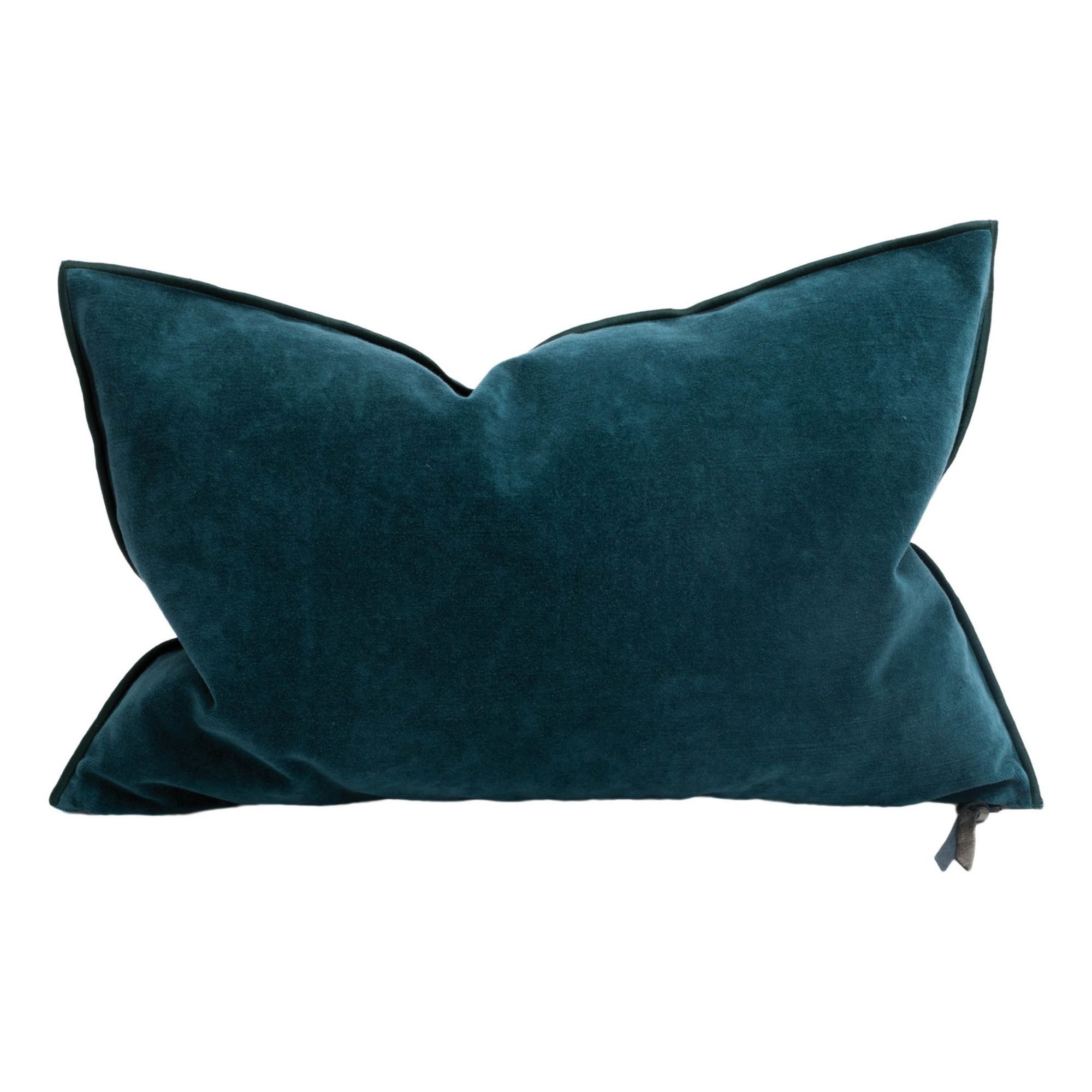Maison de vacances - Coussin vice versa en velours vintage - Multicolore
