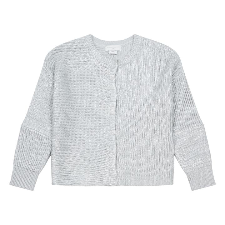 Silver 2024 kids cardigan