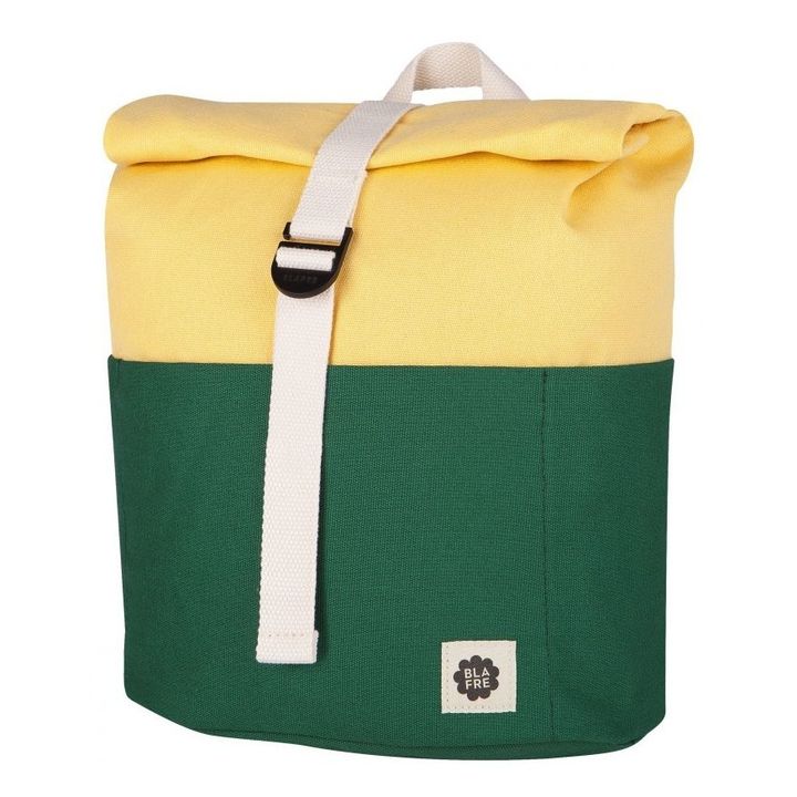 Roll Top Backpack | Dark green- Product image n°0