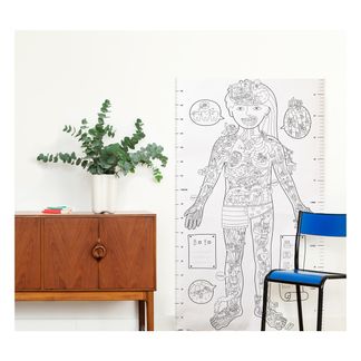 Omy Ausmalbild XXL My body-listing