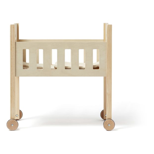 wooden doll bed