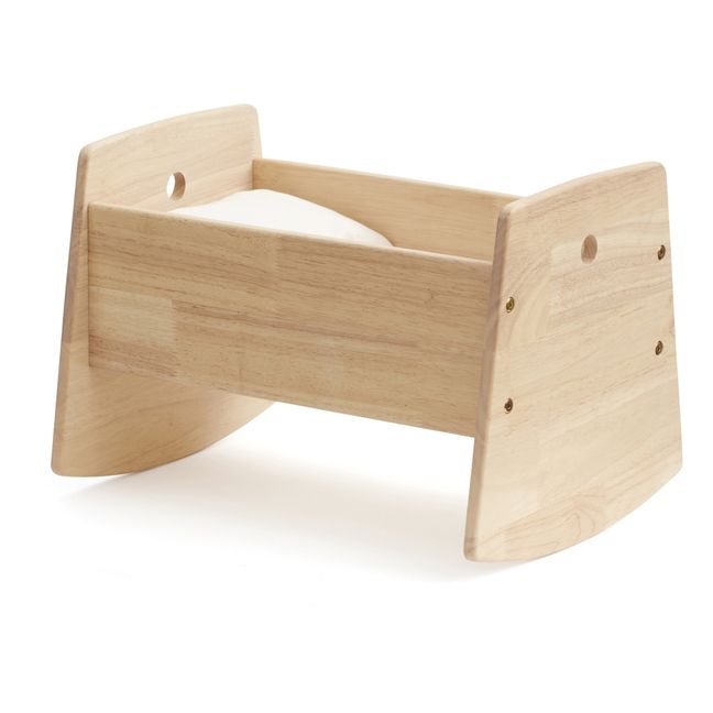Puppenwiege aus Holz