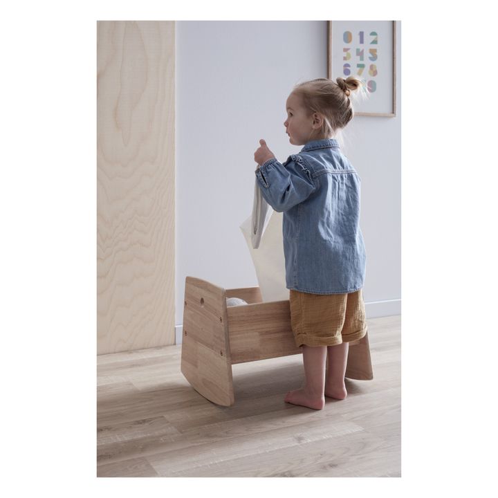 Wooden Doll Cradle- Product image n°4