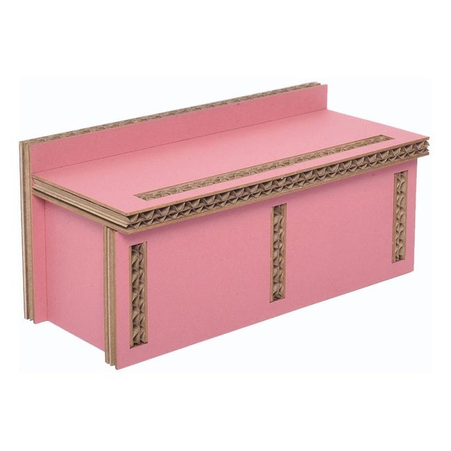 Cardboard Kitchenette | Pink