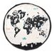 World Map Play Mat Bag White- Miniature produit n°0