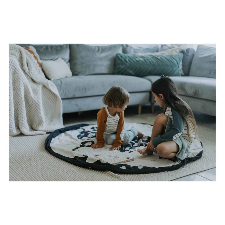 World Map Play Mat/Storage Bag | White- Product image n°5