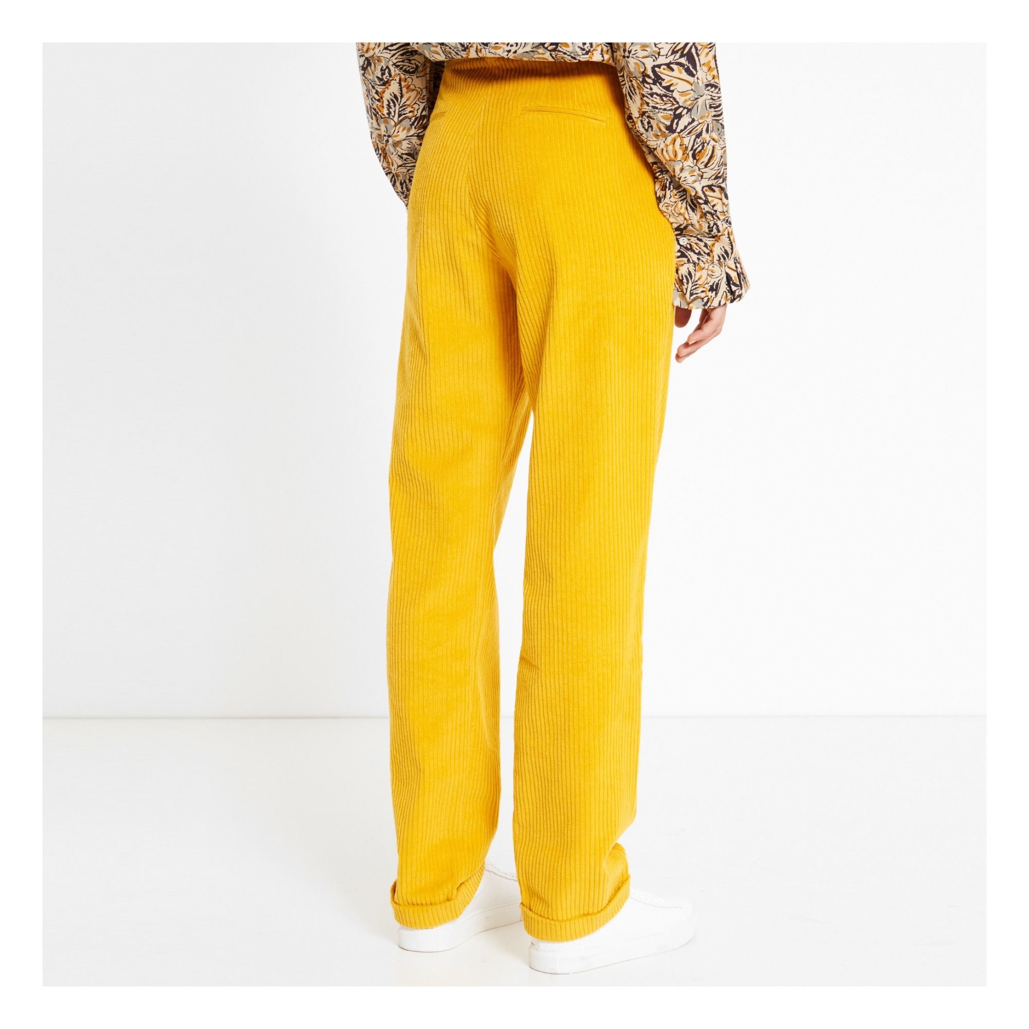 Pana de Pantalones para Mujer en color amarillo | FASHIOLA.es