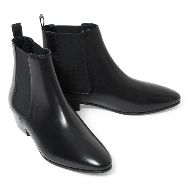 Botines Cuero n°66 | Negro
