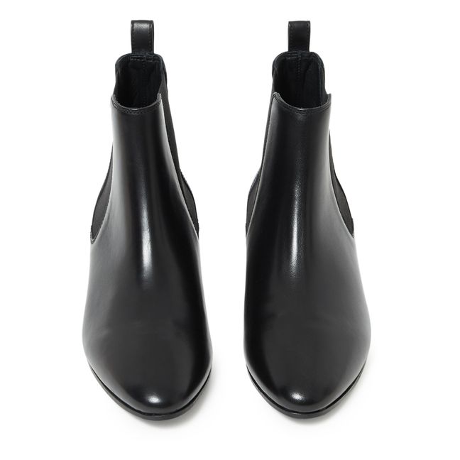 Botines Cuero n°66 | Negro