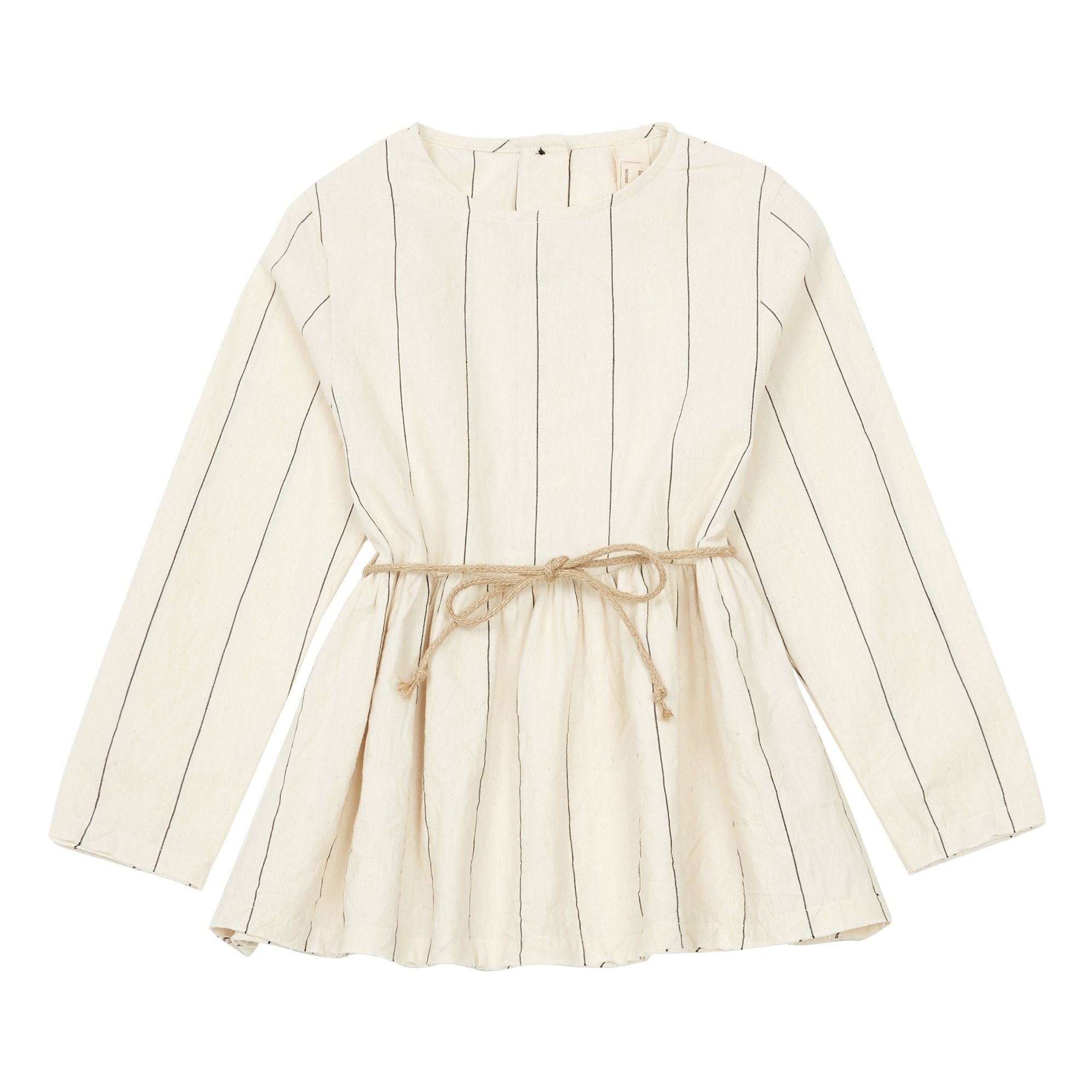 Little Creative Factory - Blouse Rayée - Fille - Ecru