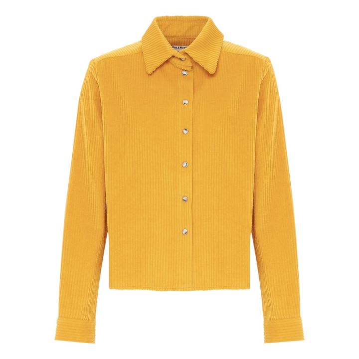 Camicia hot sale giallo senape