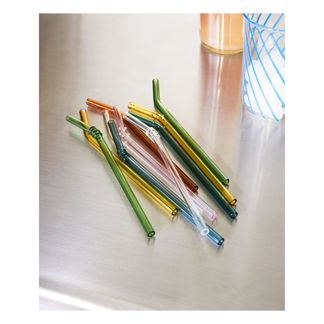 Hay Borosilicate Glass Straws - Set of 6-listing