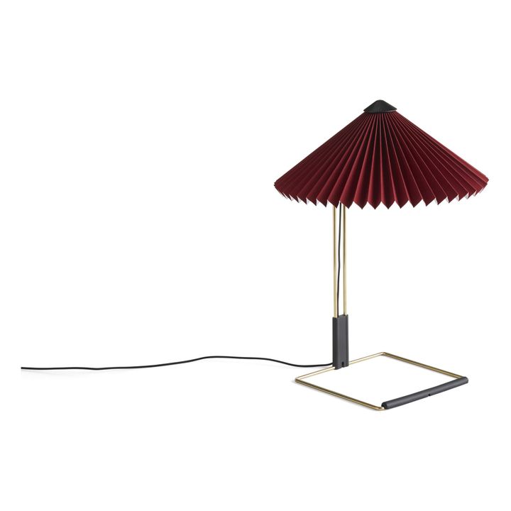 Lampe de table Matin, Inga Sempé Rouge foncé- Image produit n°0