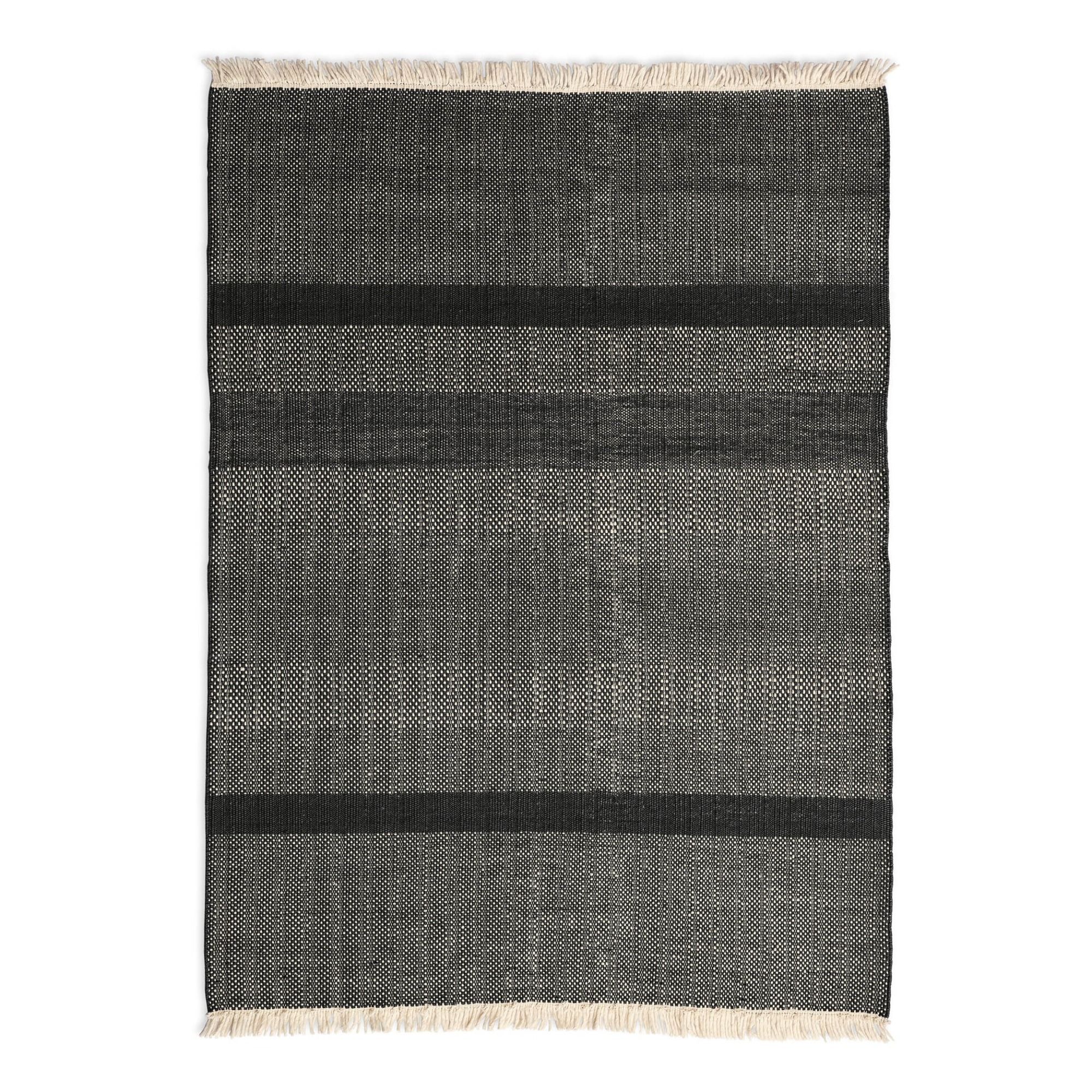 Nanimarquina - Tapis Tres Texture, Nani Marquina & Elisa Padron - Noir